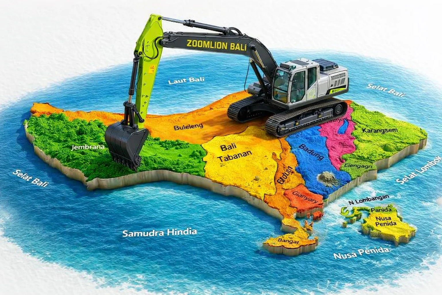 Zoomlion Bali - alat berat bali - sewa alat berat bali - alat berat zoomlion - kontak zoomlion bali